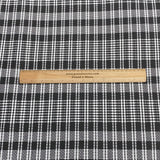 Pound A Metre 3 Metres 3 Metres Premium Wool Rich Fabric 55" Wide (Black & White)