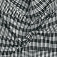 Pound A Metre 3 Metres Premium Wool Rich Fabric 55" Wide (Black & White)