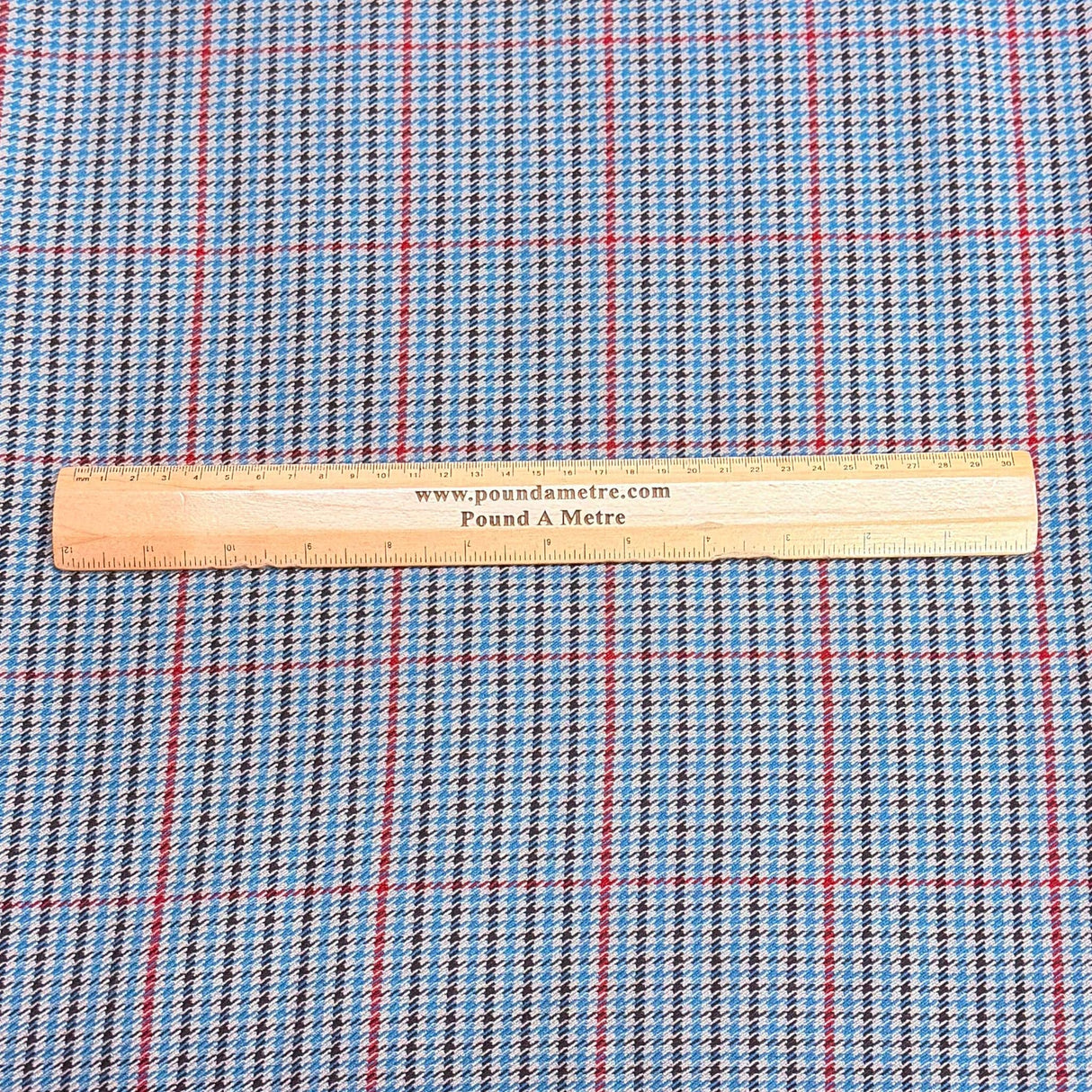 Pound A Metre 3 Metres 3 Metres Premium Wool Rich Fabric 55" Wide (Blue) (EOL)