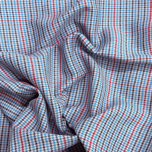 Pound A Metre 3 Metres 3 Metres Premium Wool Rich Fabric 55" Wide (Blue) (EOL)