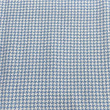 Pound A Metre 3 Metres 3 Metres Premium Wool Rich Fabric 55" Wide (Blue & White)