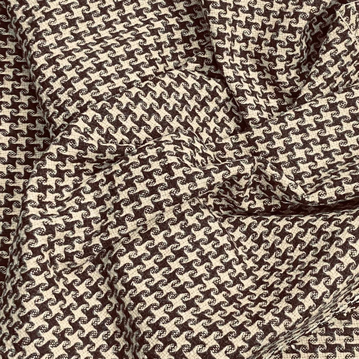 Pound A Metre 3 Metres 3 Metres Premium Wool Rich Fabric 55" Wide (Brown)