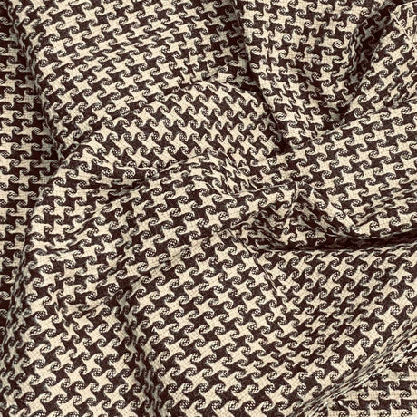 Pound A Metre 3 Metres 3 Metres Premium Wool Rich Fabric 55" Wide (Brown)