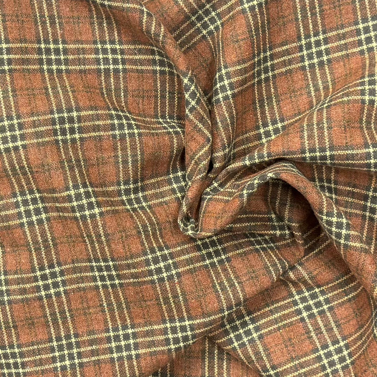 Pound A Metre 3 Metres 3 Metres Premium Wool Rich Fabric 55" Wide (Brown)