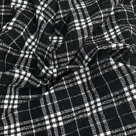Pound A Metre 3 Metres Premium Wool Rich Fabric 55" Wide (Checkers)