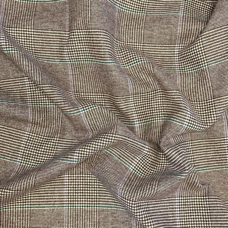 Pound A Metre 3 Metres Premium Wool Rich Fabric 55" Wide (Checks)