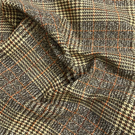 Pound A Metre 3 Metres Premium Wool Rich Fabric 55" Wide (Dark Brown)