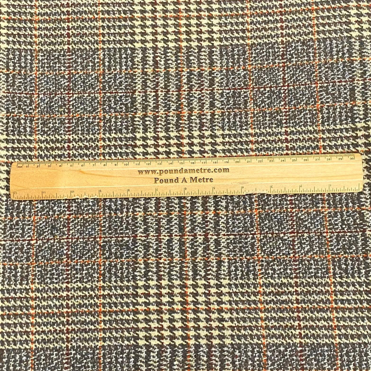 Pound A Metre 3 Metres Premium Wool Rich Fabric 55" Wide (Dark Brown)