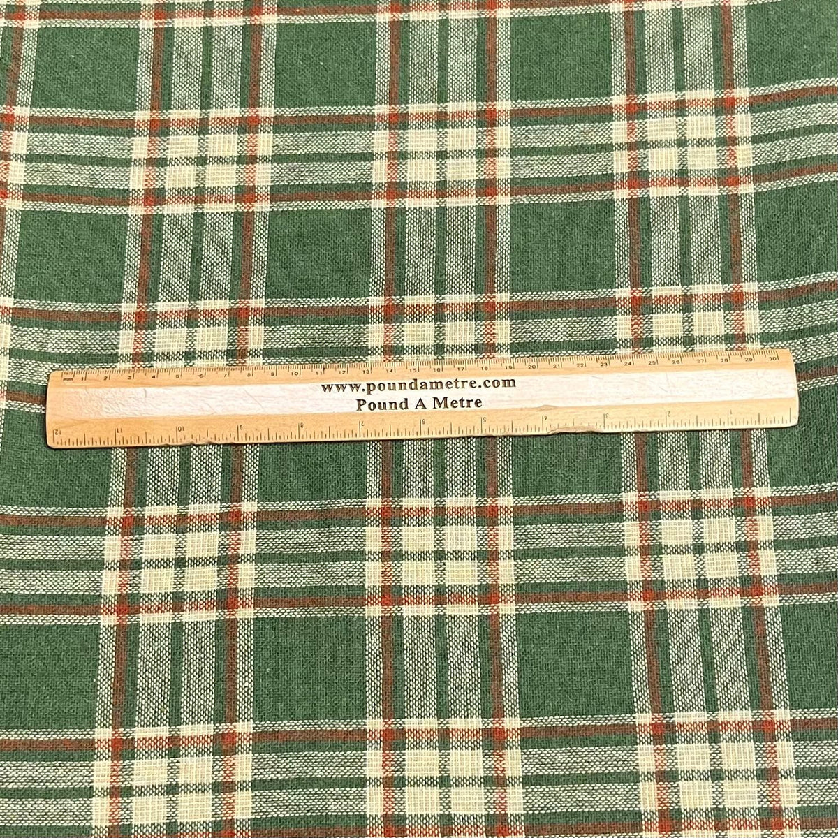 Pound A Metre 3 Metres Premium Wool Rich Fabric 55" Wide (Green)