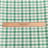 Pound A Metre 3 Metres 3 Metres Premium Wool Rich Fabric 55" Wide (Green & White)