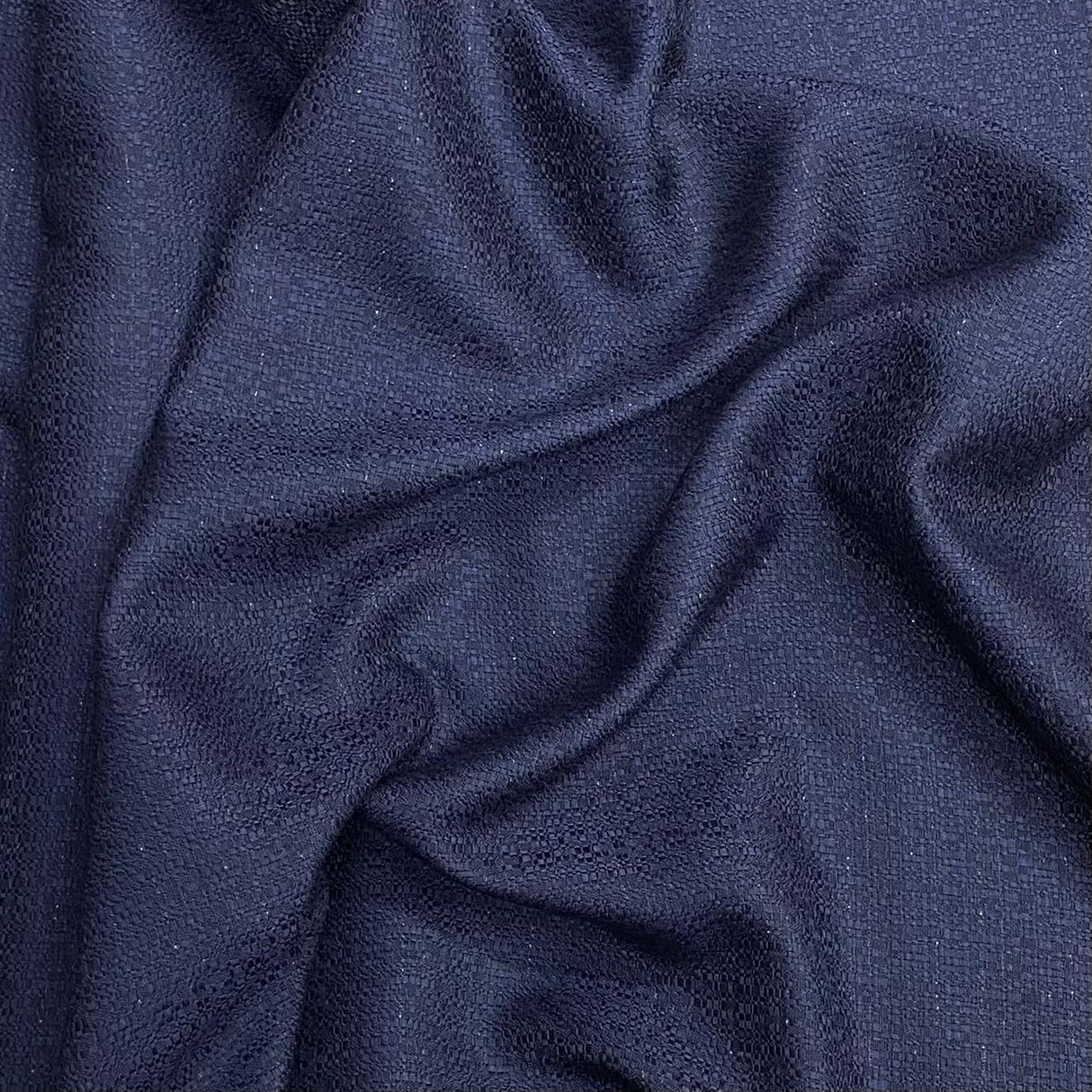 Pound A Metre 3 Metres 3 Metres Premium Wool Rich Fabric 55" Wide (Navy)