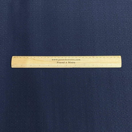 Pound A Metre 3 Metres 3 Metres Premium Wool Rich Fabric 55" Wide (Navy)