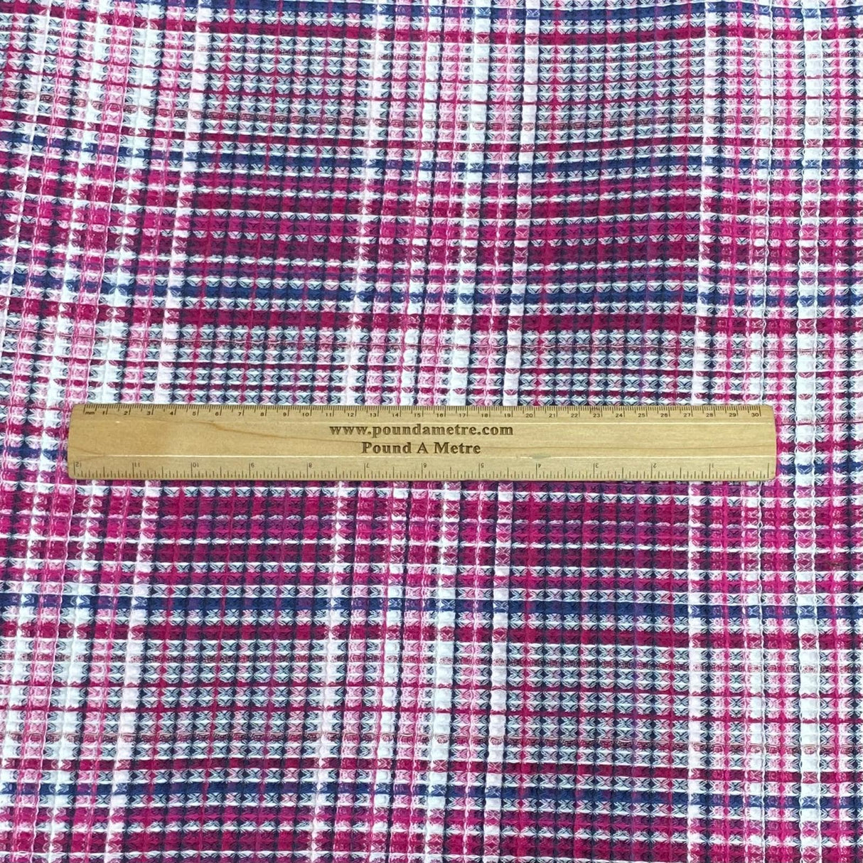 Pound A Metre 3 Metres 3 Metres Premium Wool Rich Fabric 55" Wide (Pink)