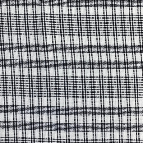 Pound A Metre 3 Metres 3 Metres Premium Wool Rich Fabric 55" Wide (White & Black) (EOL)