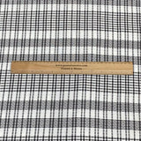 Pound A Metre 3 Metres 3 Metres Premium Wool Rich Fabric 55" Wide (White & Black)