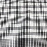 Pound A Metre 3 Metres 3 Metres Premium Wool Rich Fabric 55" Wide (White & Black)