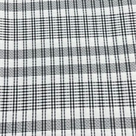 Pound A Metre 3 Metres Premium Wool Rich Fabric 55" Wide (White & Black)