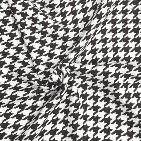 Pound A Metre 3 Metres 3 Metres Premium Wool Rich Fabric 55" Wide (White & Brown)