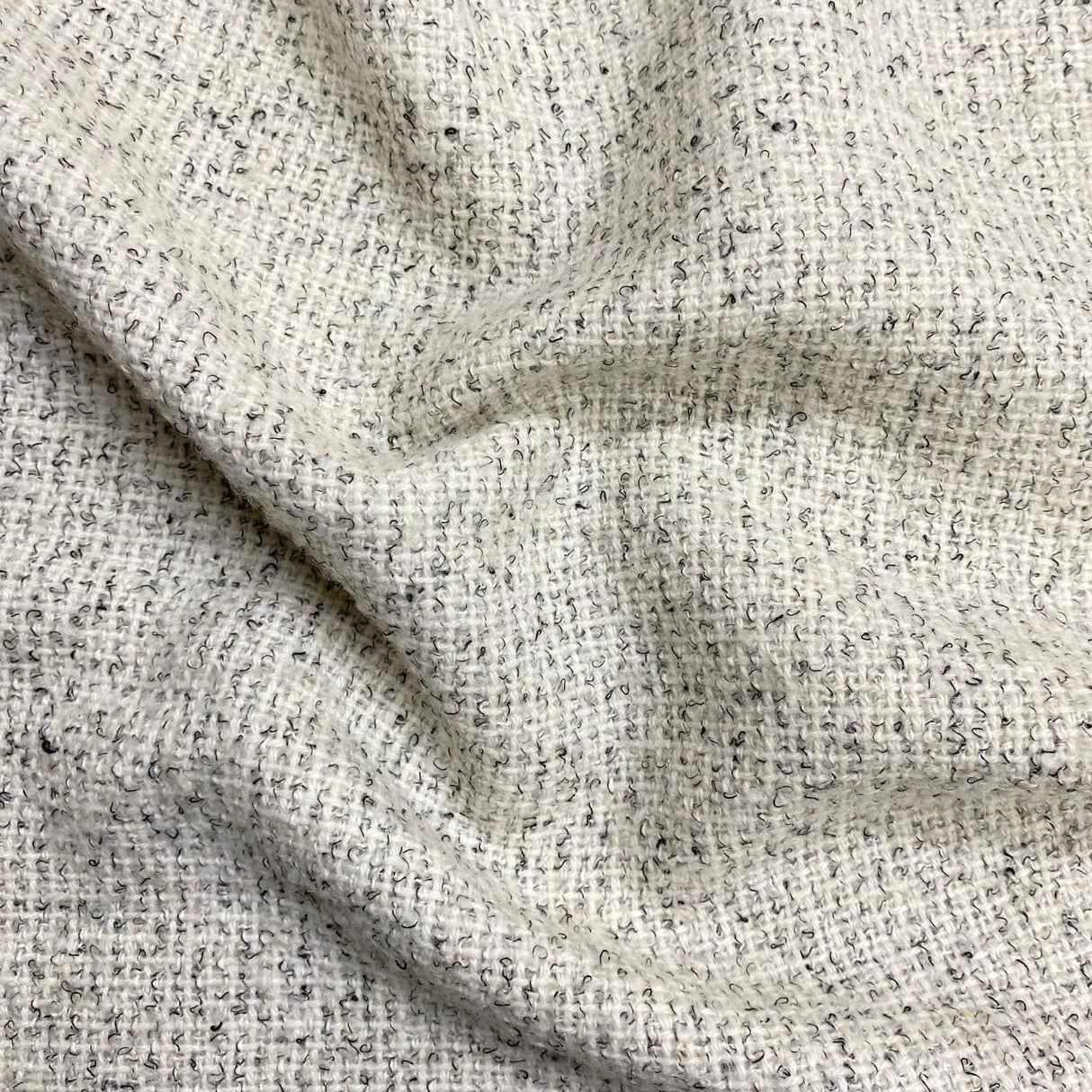 Pound A Metre 3 Metres 3 Metres Premium Wool Rich Fabric 55" Wide (White) (EOL)