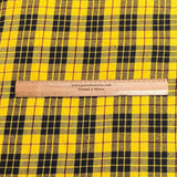 Pound A Metre 3 Metres 3 Metres Premium Wool Rich Fabric 55" Wide (Yellow & Black) (EOL)