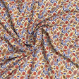Pound A Metre 3 Metres Printed Alphine Fabric 36'' Wide - (Brown Floral)