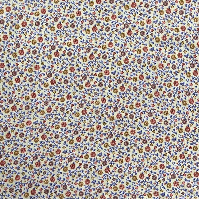 Pound A Metre 3 Metres Printed Alphine Fabric 36'' Wide - (Floral)