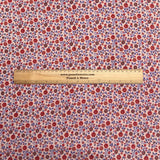 Pound A Metre 3 Metres Printed Alphine Fabric 36'' Wide - (Peach Floral)