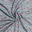 Pound A Metre 3 Metres Printed Alphine Fabric 36'' Wide - (Powder Blue Floral)