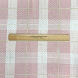 Pound A Metre 3 Metres Printed Benjamin Jersey 55" Wide (Pink Checks)