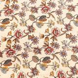 Pound A Metre 3 Metres 3 Metres Printed Cashmere Effect Crepe Fabric- 45" Wide (Beige)