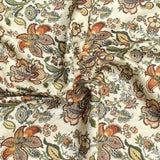 Pound A Metre 3 Metres 3 Metres Printed Cashmere Effect Crepe Fabric- 45" Wide (Floral)