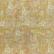 Pound A Metre 3 Metres 3 Metres Printed Cashmere Effect Crepe Fabric- 45" Wide (Gold)