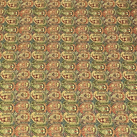 Pound A Metre 3 Metres 3 Metres Printed Cashmere Effect Crepe Fabric- 45" Wide (Green)