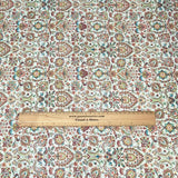 Pound A Metre 3 Metres 3 Metres Printed Cashmere Effect Crepe Fabric- 45" Wide (Minty Blue)