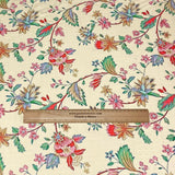 Pound A Metre 3 Metres 3 Metres Printed Cashmere Effect Crepe Fabric- 45" Wide (Ocher)