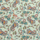 Pound A Metre 3 Metres 3 Metres Printed Cashmere Effect Crepe Fabric- 45" Wide (Sage)