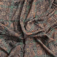 Pound A Metre 3 Metres 3 Metres Printed Cashmere Effect Crepe Fabric- 45" Wide (Squares)