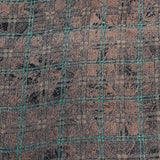 Pound A Metre 3 Metres 3 Metres Printed Cashmere Effect Crepe Fabric- 45" Wide (Squares)