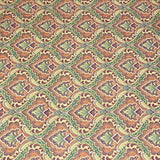 Pound A Metre 3 Metres 3 Metres Printed Cashmere Effect Crepe Fabric- 45" Wide (Tawny)