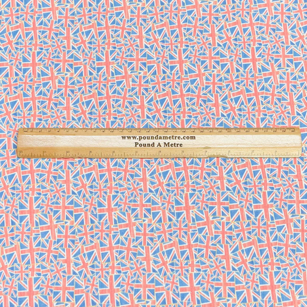 Pound A Metre 3 Metres Printed Cotton Fabric – 45 Inches Wide (British)