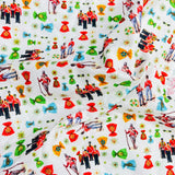 Pound A Metre 3 Metres Printed Cotton Fabric – 45 Inches Wide (Men)