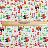 Pound A Metre 3 Metres Printed Cotton Fabric – 45 Inches Wide (Men)