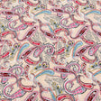 Pound A Metre 3 Metres Printed Dress Making Viscose- 55" Wide (Paisley)