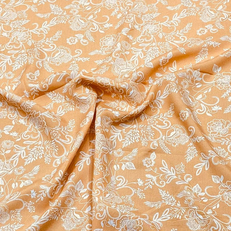 Pound A Metre 3 Metres Printed Dress Making Viscose- 55" Wide (Slime)