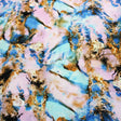 Pound A Metre 3 Metres Printed Dress Viscose- 55" Wide (Pink Tie-dye)