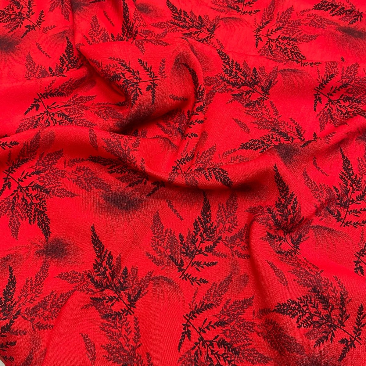 3 Metres Printed Dress Viscose- 55" Wide (Red Branch) - Pound A Metre