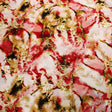 Pound A Metre 3 Metres Printed Dress Viscose- 55" Wide (Red Tie-dye)