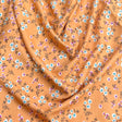 Pound A Metre 3 Metres Printed Dressmaking Viscose Fabric – 55" Wide (Almond)