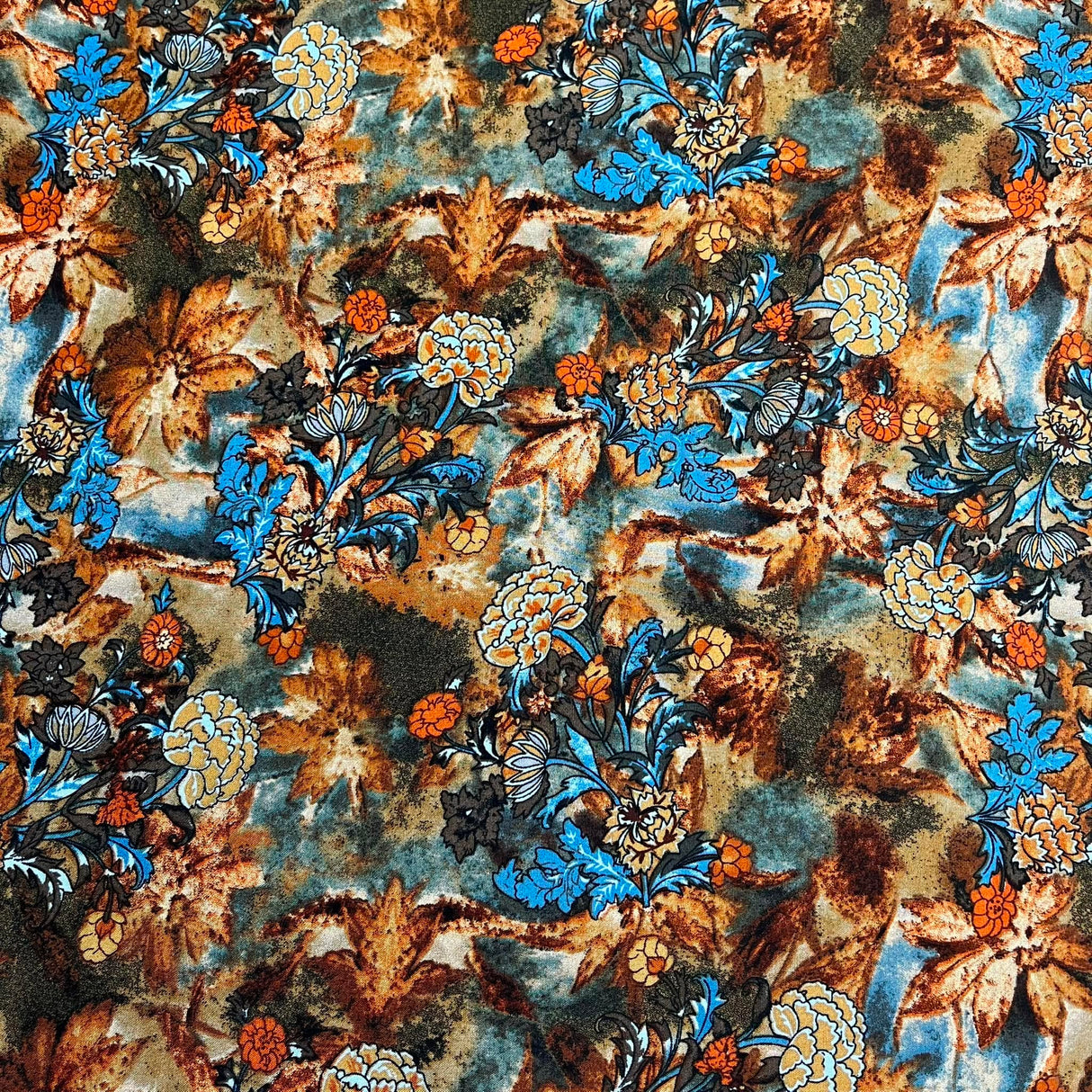 Pound A Metre 3 Metres Printed Dressmaking Viscose Fabric – 55" Wide (Bargain)