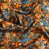 Pound A Metre 3 Metres Printed Dressmaking Viscose Fabric – 55" Wide (Bargain)